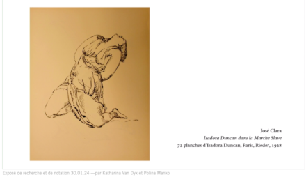 Recherche – “Sur les traces de la Marche slave d’Isadora Duncan (1917). Une enquête internationaliste” par Katharina Van Dyk et Polina Manko