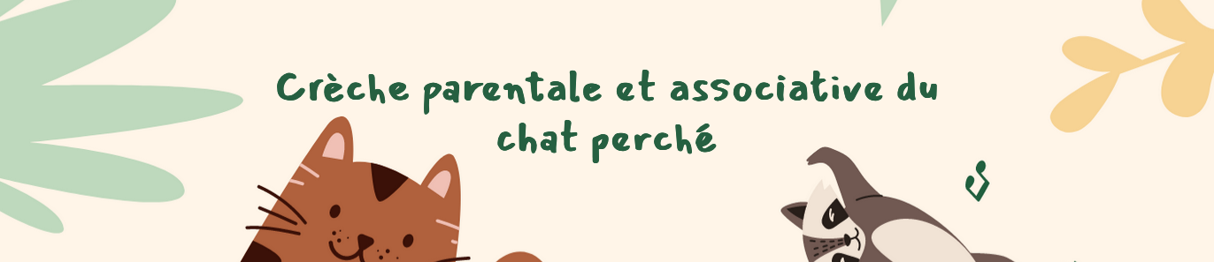 Logo de la crèche parentale et associative du Chat Perché